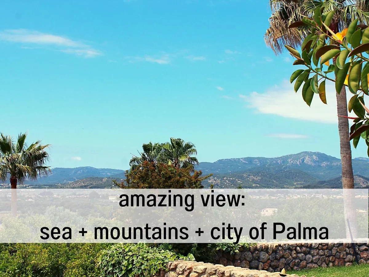 فيلة Finca Feliz Mit Meerblick, Pool, W-Lan & Parkplatz بونيولا